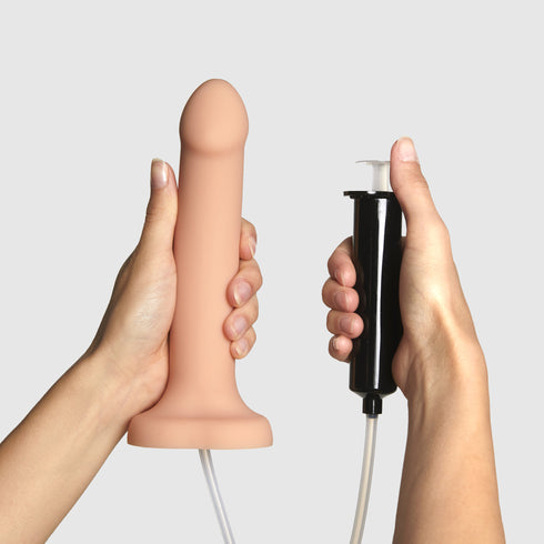 Spritzdildo färben Vanille